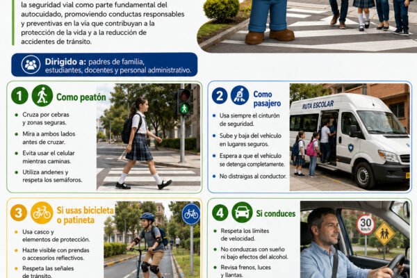 Tip informativo: Seguridad vial como parte del autocuidado